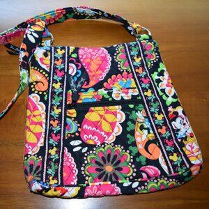 Vera Bradley Disney Parks Midnight With Mickey Hipster Crossbody Bag Purse P33